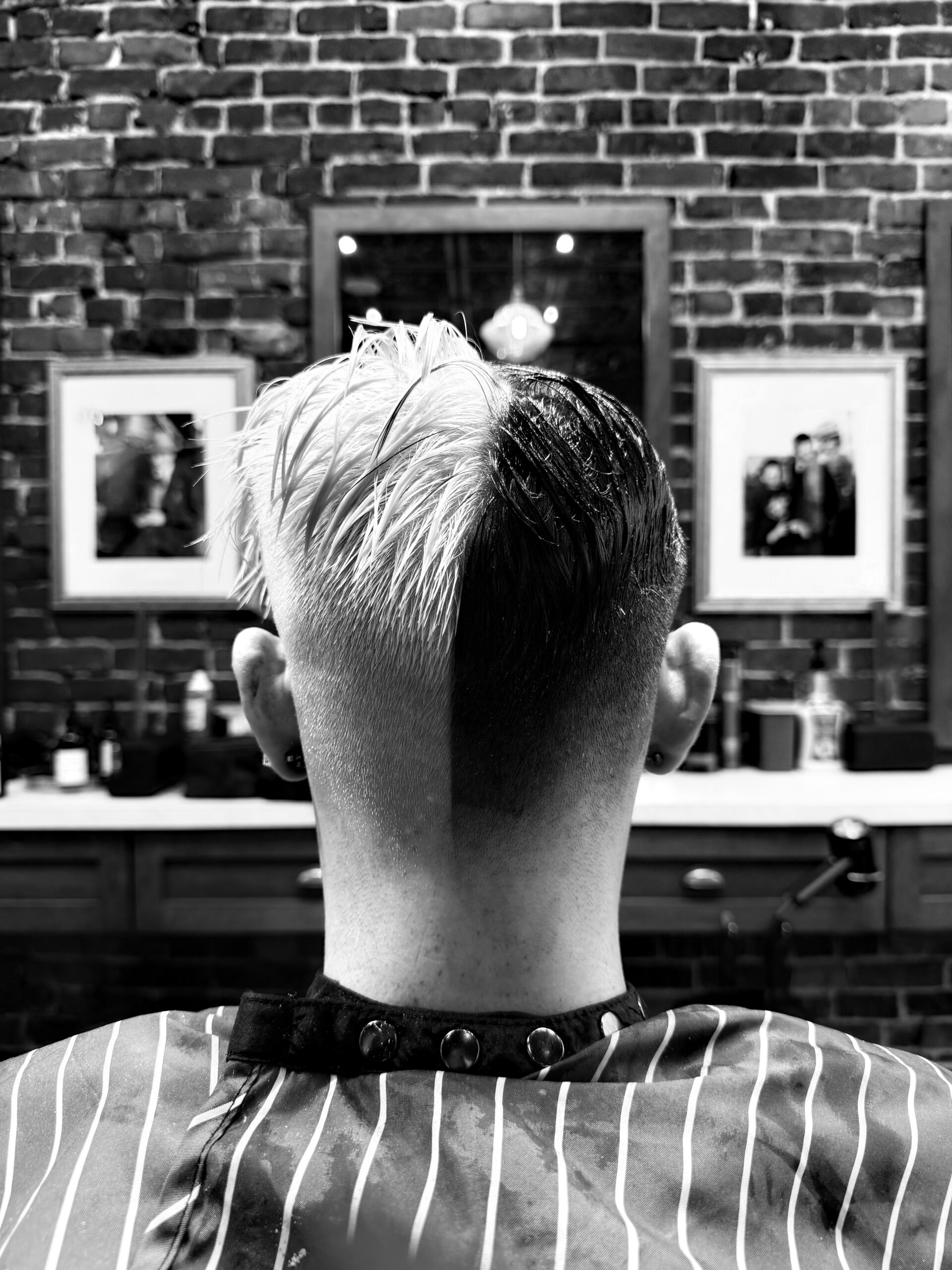 Hair color and styling result by Eliab Blufstein